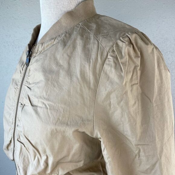 H&M Divided Tan Full Zip Jacket EUC - Picture 4 of 8